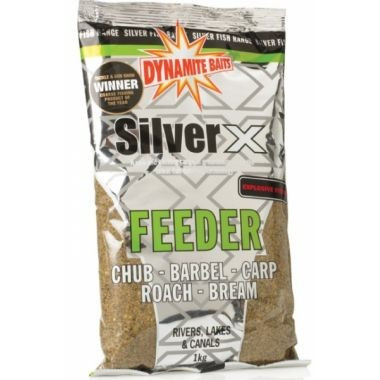 NADA DYNAMITE BAITS SILVER X FEEDER EXPLOSIVE MIX - 1KG
