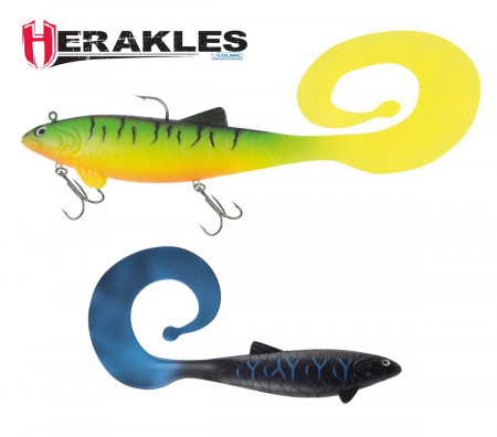 SHAD HERAKLES GARUDA SHAD 35cm 160gr BLACK GRAPE
