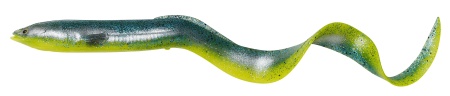 SHAD SAVAGE GEAR 3D REAL EEL 15CM / 12G GREEN YELLOW GLIT. 3BUC / PL