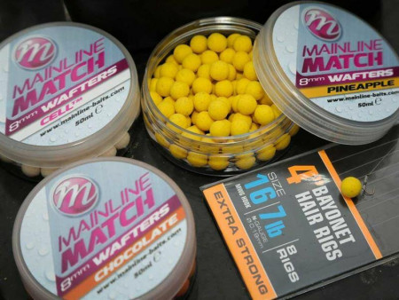 WAFTERS MAINLINE MATCH DUMBELL WHITE CELL.TM 8MM