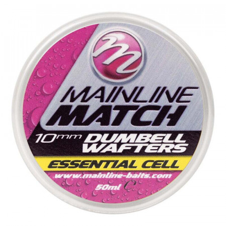WAFTERS MAINLINE MATCH DUMBELL YELLOW ESSENTIAL CELL 10MM