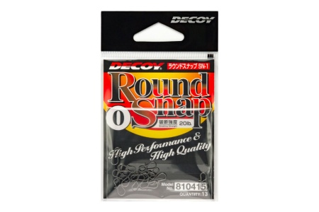 AGRAFA DECOY SN-1 DUOLOCK ROUND SNAP NR.00 18LBS 13BUC/PLIC