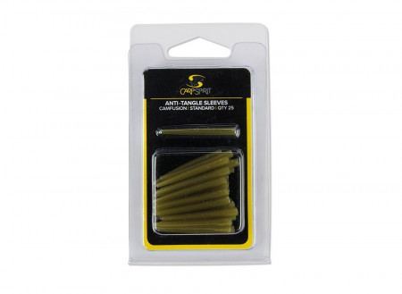 CONURI CARP SPIRIT ANTI TANGLE SLEEVES STANDARD CAMFUSION X 25BUC