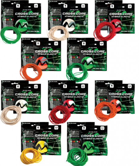 ELASTIC MAVER CROSS CORE HYBRID 6MT 3.0MM GREEN