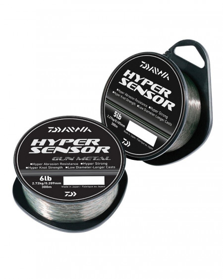 FIR MONOFILAMENT DAIWA HYPER SENSOR DARK 0.20MM 2.72KG 300M