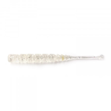 GRUB MUSTAD MUSTAD AJI BALL TAIL 5CM CLEAR RAINBOW GLITTER 12BUC/PL