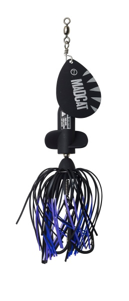 LINGURA LINGURITA ROTATIVA MADCAT A-STATIC SCREAMING SPINNER 65GR BLACK DEVIL