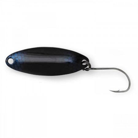 LINGURITA OSCILANTA NO.6 3.3GR 33.5MM DAM EFFZETT PRO TROUT SPOON BLACK BLUE