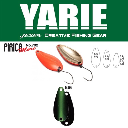 LINGURITA OSCILANTA YARIE JESPA 702 PIRICA MORE 2.2GR CULOARE E66 FITS GREEN
