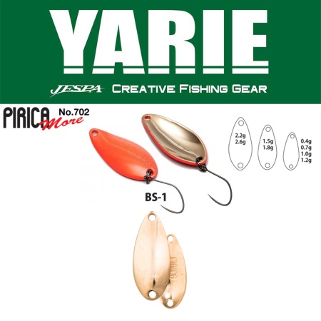 LINGURITA OSCILANTA YARIE JESPA 702 PIRICA MORE 2.6GR CULOARE BS-1 GOLD