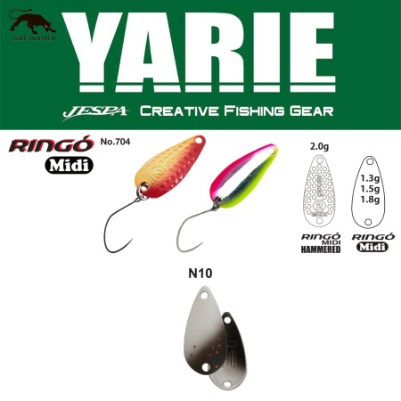 LINGURITA OSCILANTA YARIE JESPA 704 RINGO MIDI 1.8GR CULOARE N10 BLACK SLASH