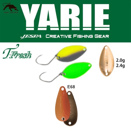 LINGURITA OSCILANTA YARIE JESPA 708T T-FRESH 2.0GR CULOARE E68 CARAMEL GOLD