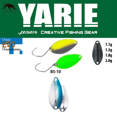 LINGURITA OSCILANTA YARIE JESPA 710T T-FRESH EVO 1.1GR CULOARE BS-10 BLUE/SILVER
