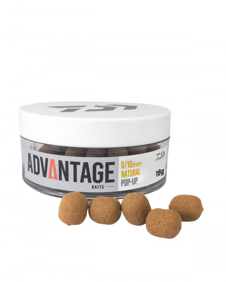 POP UP DAIWA ADVANTAGE BAITS NATURAL 8/10MM 18G