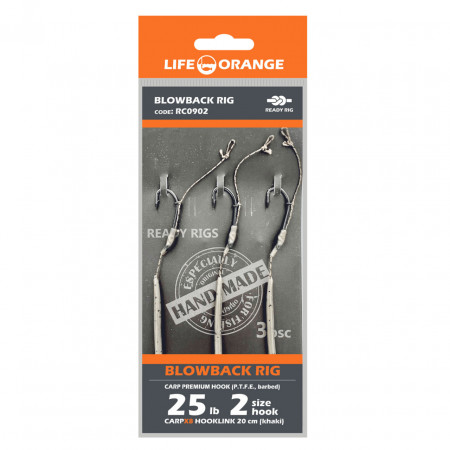 RIG CRAP BLOWBACK 02 ORANGE SERIES 9 NO.2 25LB 3BUC
