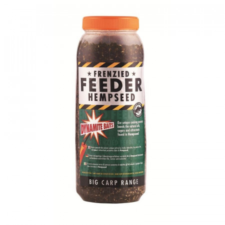 SEMINTE NADIRE DYNAMITE BAITS FRENZIED FEEDER HEMPSEED ORIGINAL 2,5 L