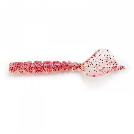 VIERME MUSTAD AJI MICRO HILA 4.3CM UV CLEAR RED GLITTER 12BUC / PL