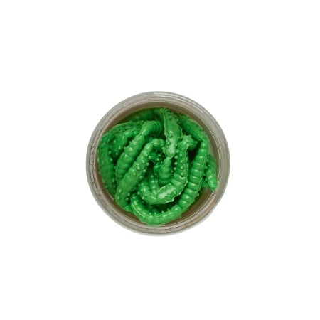WORM BERKLEY POWERBAIT POWER HONEY WORM SPRING GREEN