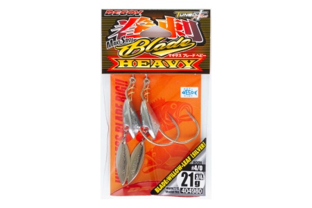CARLIGE OFFSET LESTATE DECOY WORM 231S MAKISAGU BLADE LESTAT HEAVY NR.2/0 14GR