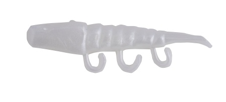 CREVETE BERKLEY GULP SW TURBO SHRIMP 5CM PEARL WHITE 8BUC