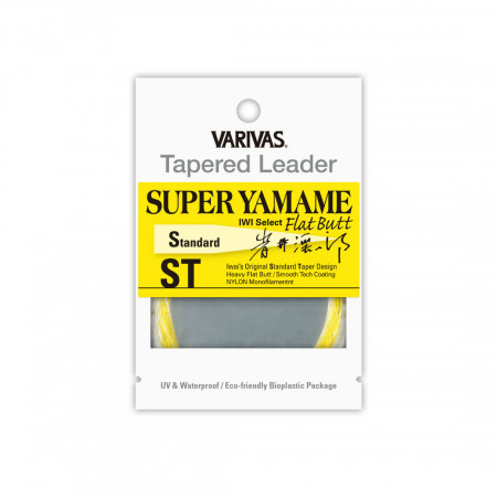 FIR INAINTAS FLY TAPERED LEADER SUPER YAMAME FLAT BUTT ST 15FT 5X FLASH YELLOW 4.5M