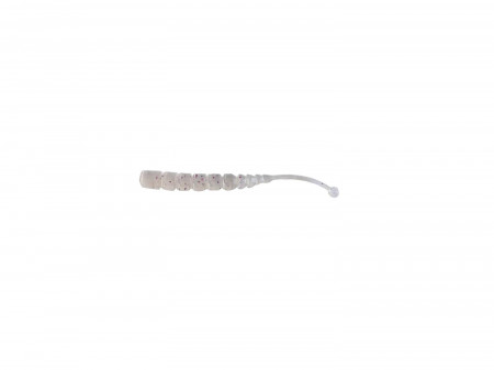 GRUB MUSTAD MUSTAD AJI BALL TAIL 5CM CLEAR PURPLE GLITTER 12BUC/PL