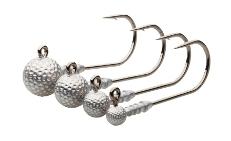 JIG MADCAT GOLF BALL NO.10/0 20GR JIGHEAD NATURAL BULK