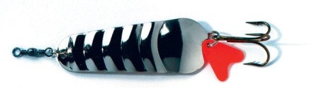 LINGURITA OSCILANTA ABU GARCIA ATOM 7.5CM / 20G SILVER