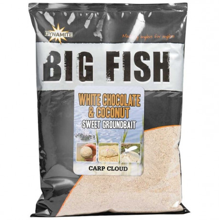 NADA DYNAMITE BAITS BIG FISH - WHITE CHOCOLATE & COCONUT GROUNDBAIT 1,8KG