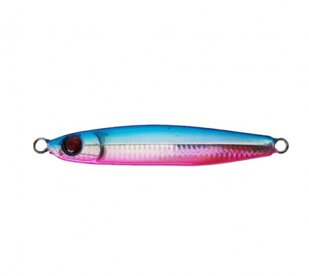 PILKER MUSTAD UV BLUE PINK MEZASHI JIG CASTING 30G