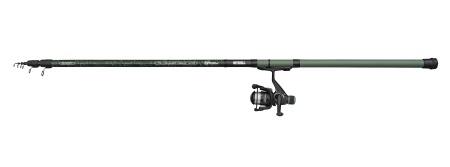 SET LANSETA MITCHELL CATCH PRO II TELE ADJ 4.00 2-10G 4SEC + MULINETA 2000 DARK GREEN