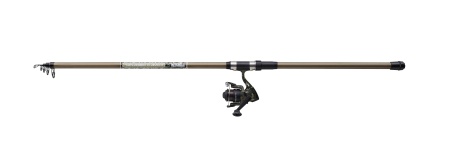 SET LANSETA MITCHELL TANAGER CAMO II LIGHT TELE 3.00M 15-50G 4SEC + MULINETA 20 220/0.20