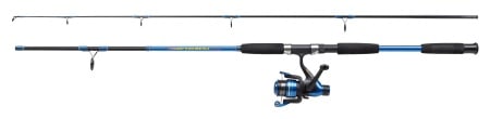 SET LANSETA SHAKESPEARE FIREBIRD SPIN 8FT2.40M 15-60G 2SEC + MULINETA 3000 180/0.25