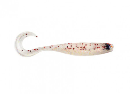 SHAD MEZASHI CURLY TAIL MINNOW 9CM CLEAR MAGIC 6BUC/PL