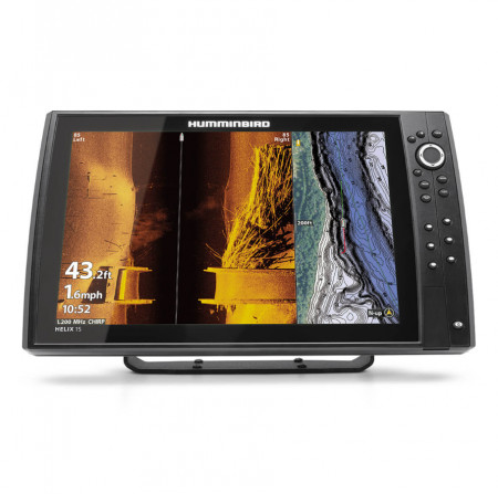 SONAR HUMMINBIRD HELIX 15 CHIRP MEGA SI+, DI+, CHIRP 2D, GPS G4N, W/O TRANSDUCER