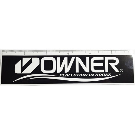 STICKER OWNER CU SCALA DE MASURARE 30X7CM