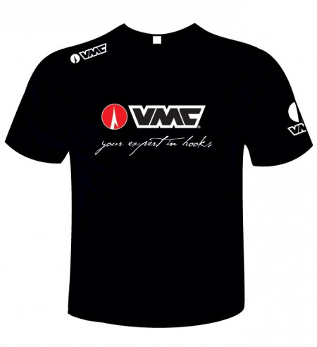 TRICOU VMC CU MANECA SCURTA NEGRU, MARIME XL