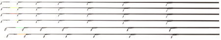 VARF FEEDER DAIWA 4OZ PT N ZON CARBON HEAVY / 80-180G GREEN