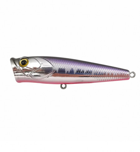 VOBLER MUSTAD BURPY 6.5CM / 6.3G POPPER CHROME