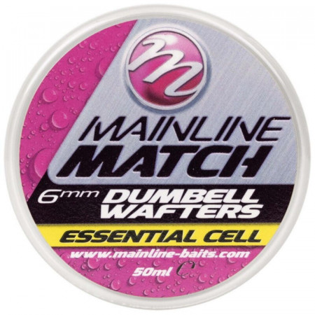 WAFTERS MAINLINE MATCH DUMBELL YELLOW ESSENTIAL CELL 6MM