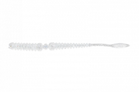 GRUB JACKALL PEKE RING 2.7INCH CLEAR HL FLAKE 8BUC/PL