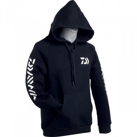 HANORAC DAIWA CU GLUGA NEGRU MARIME L