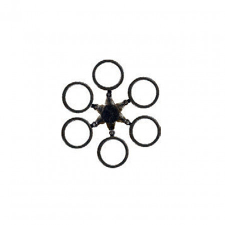 INELE ELASTICE SILICON KONGER TEAM CARP CU ADAPTOR CARLIG 10MM