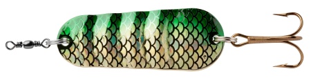LINGURITA OSCILANTA ABU GARCIA ATOM 9CM / 35G GOLD / GREEN FLASH