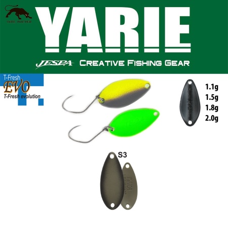 LINGURITA OSCILANTA YARIE JESPA 710T T-FRESH EVO 1.1GR CULOARE S3 DECAYED LEAF