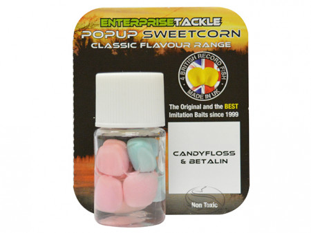 PORUMB ARTIFICIAL ENTERPRISE TACKLE POP-UP SWEETCORN CLASSIC CANDYFLOSS & BETALIN