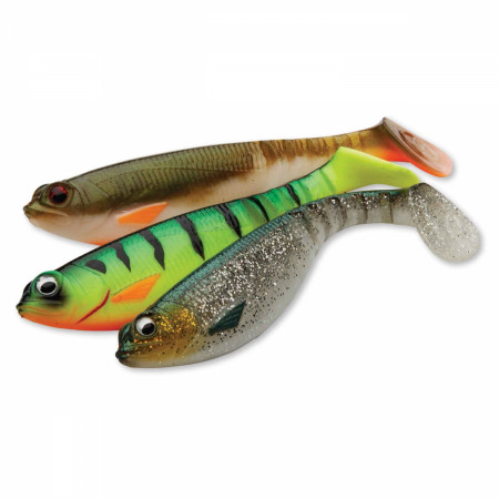 SHAD DAM EFFZETT SHADSTER POWER TAIL 8CM 5.6GR SPOTLIGHT GLOW UV