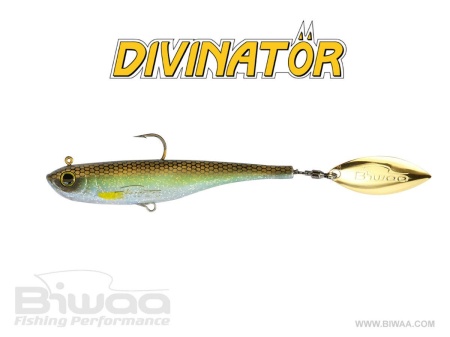 SPINNERTAIL BIWAA DIVINATOR JUNIOR 14CM 22GR 64 SMELT
