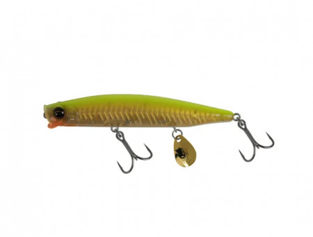 VOBLER MUSTAD VERTEBRATA SINK PENCIL 9.3CM/16G GOLD PEARL CHART