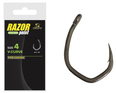 CARLIGE CARP SPIRIT V-CURVE 10BUC/PLIC - NR. 6